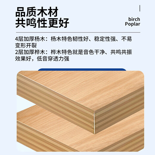 津宝 追梦人系列JBPVM-18架子鼓儿童初学者入门爵士鼓西洋打击乐器 5鼓3镲紫色追梦人