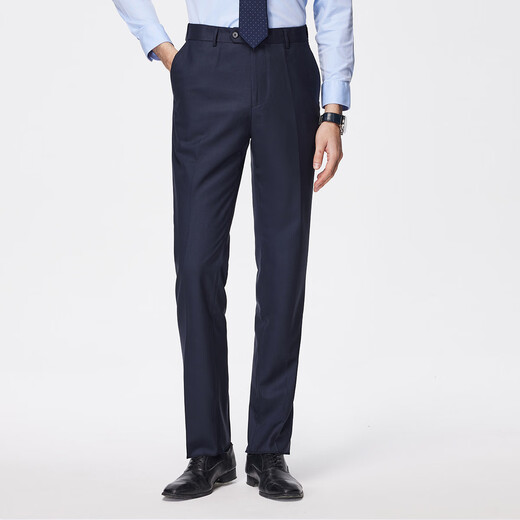 Shanshan Light Luxury Wool Suit Men's New Business Casual Suit Two-piece Groom and Best Man Wedding Dress Royal Blue L 175/92A-175/82A