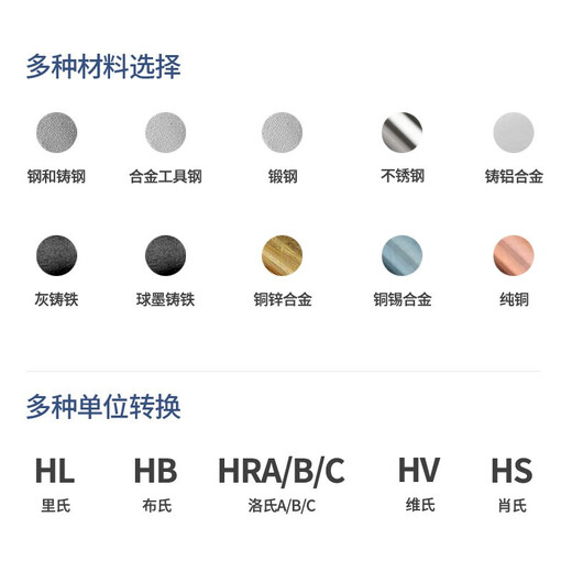 Shendawei Richmond Härte Metallhärte Tester Rockwell Stofftester Wärmebehandlung Metallform Detektor SW-6210s (direkte Ladung der Lithiumbatterie in Chinesisch und Englisch)