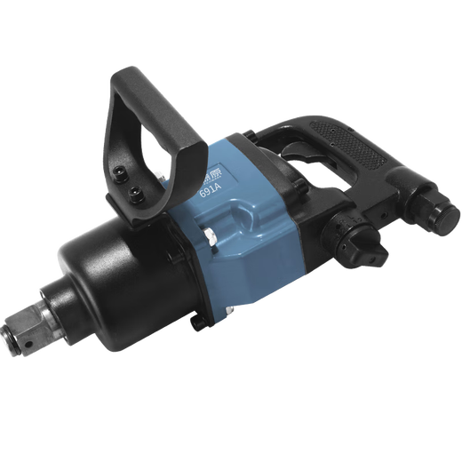 Fujiwara Industrial Grade Pneumatic Wind Cannon 1 Zoll schwerer pneumatischer Schraubenschlüssel Auto Reparaturset Reifenentfernung Drehmoment Werkzeug 1 Zoll kurzer Achsen-Schlaganfall-Kanon
