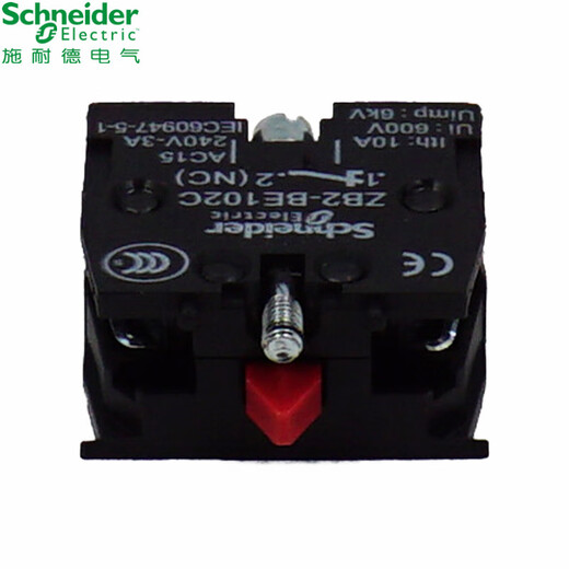 Schneider button indicating device accessories ZB2BE101C/102C green/red normally open/normally closed contact module ZB2BE102C