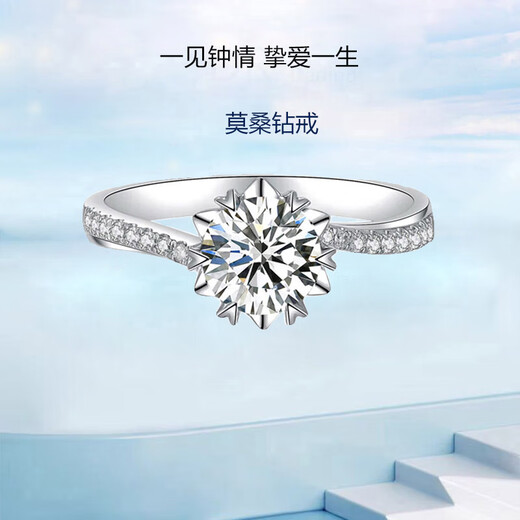 DR. DARLING moissanite diamond ring couple ring for men and women, a pair of rings for marriage, wedding, birthday, lover gift for girlfriend and wife, snowflake diamond ring for a pair of 50 cents live/closed - SF Express