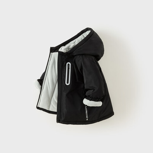 David Bella shopping mall same style children's coat autumn clothing for boys and girls quilted thickened velvet windproof jacket