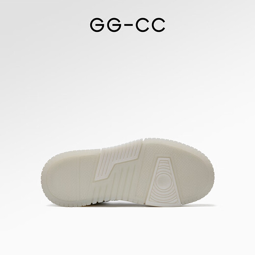 GG-CC [Pure White Love Song] Echtes Leder dicker alleiner weißer Schuhe für Frauen neuer Stil von Schwammkuchen Casual Board Upper Bread Schuhe G23U9732 Off-weiß 37
