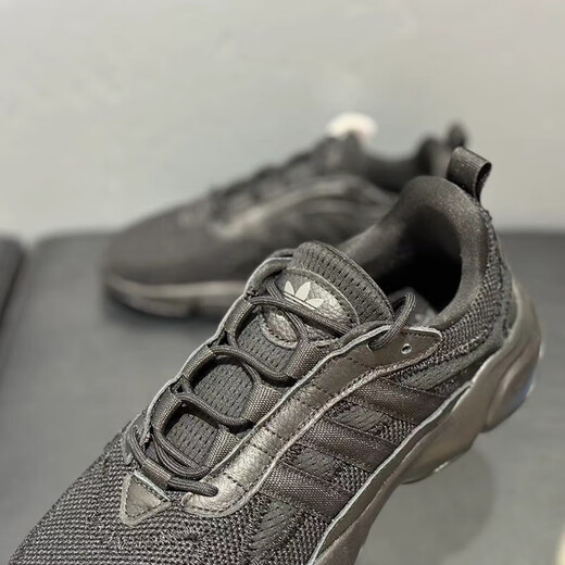 Adidas (adidas) Clover men's shoes women's shoes summer sports shoes mesh breathable running shoes retro dad shoes casual shoes JQ3927 JP8237/all black 44