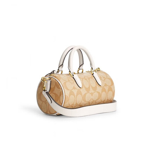 CoaCH (COACH) women's bag LACEY series classic presbyopia tassel bag pen holder bag fashion temperament crossbody bag CK689 khaki IMDQC