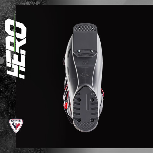 ROSSIGNOL Wettkampf-Skischuhe für Herren, Hero World Cup, Härtegrad 110, Grau, 41 (265 mm)