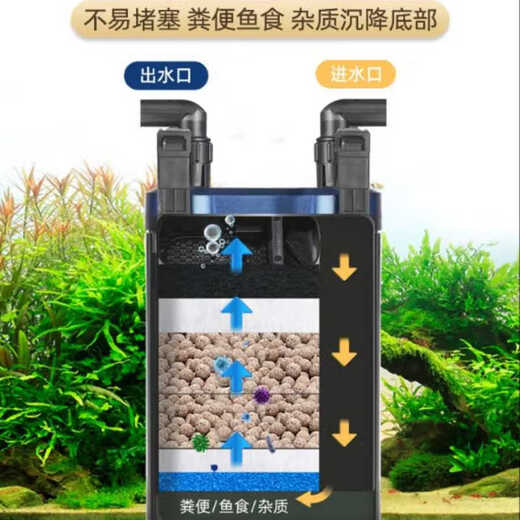 AMTRAamtra German Ancai EX450 fish tank filter wall-mounted filtration low water purification external filter barrel system EX450 replacement package