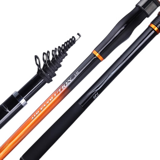 Dawa carbon fiber rocky rod ultra-light long-distance sliding and drifting special sea-throwing fishing rod hand rod top ten brands 5.3m No. 1.5