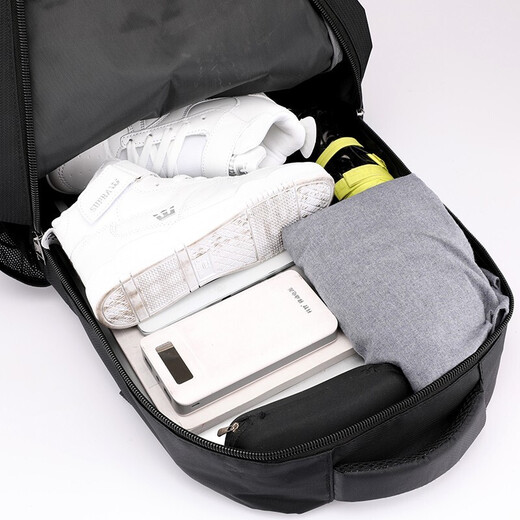 Kangaroo backpack men's travel bag backpack large capacity school bag outdoor travel mountaineering bag black