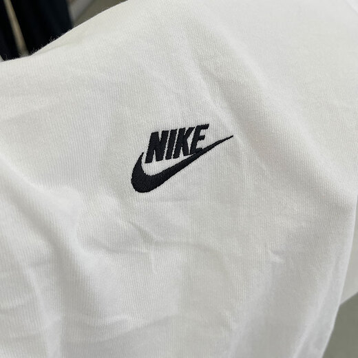 耐克（NIKE）短袖T恤男士2025夏季新款半袖运动服针织透气圆领上衣DO7393-725 纯棉DO7393-100 黑白标版本随机 L 建议体重130-150斤