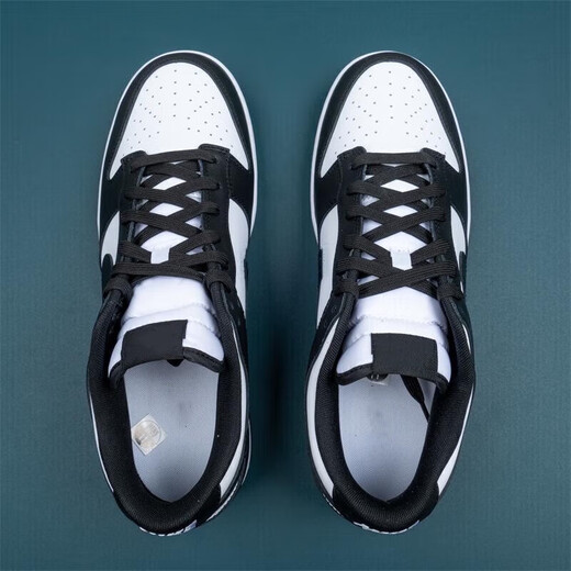 IRTMDunk Low White/Black Black and White Panda Low Top Men's and Women's Casual Sports Board Shoes Children's Sports Shoes DD1391-104 White Purple 36