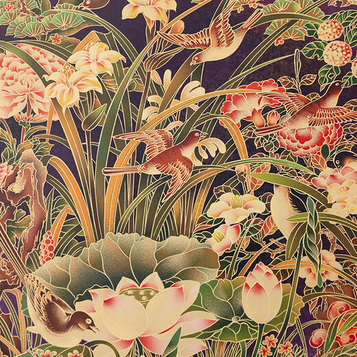 Guge Space Focus Art Entrance Wall Decorative Painting Fulu Linmen Hanging Picture New Chinese Style Gourd Decorative Painting Restaurant Background Wall Round Copper Color Painting Fulu Linmen Store Manager Recommends 600*800mm Black Walnut Solid Wood Picture Frame Copper Color Burning Technology + Brass Painting Core + Package Installation