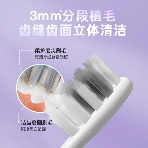 Shuke Adult Electric Toothbrush T1/T2/T3 Original Adapter Brush Head Gum Protection Cleaning Replacement Head Soft-bristled Automatic Toothbrush Head 6 Original Version T1/T2/T3