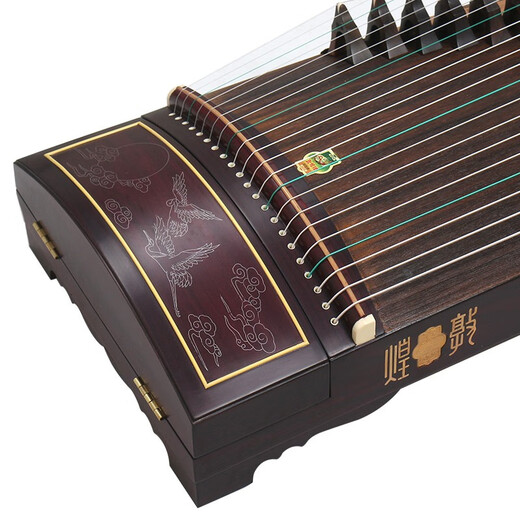 Dunhuang brand guzheng 698 series broadleaf yellow sandalwood performance grading Guzheng Shanghai National Musical Instrument Factory 1 698J Baochai Butterfly (full set of accessories)