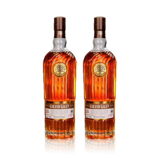 
Gran Galen Scotland original bottle imported pure wheat whiskey 25 700ml*2 bottles Double support