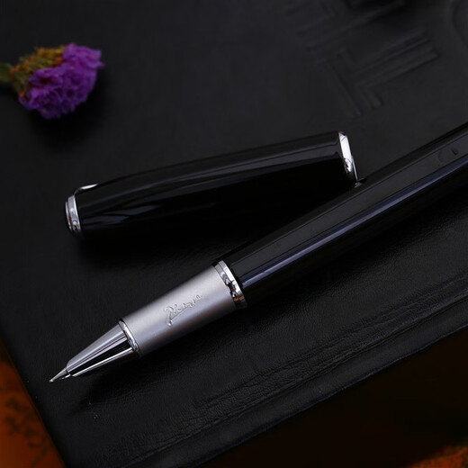 Picasso (pimio) pen 916 pen men and women business office pen adult student calligraphy practice financial pen birthday gift gift gift can be customized with engraving bright black financial pen 0.38mm