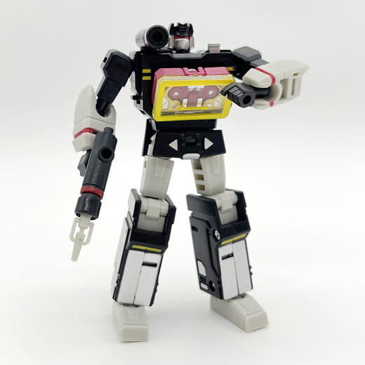 Ukon Transformed Toys Sound Waves King Kong Recorder Pockettoys Mini Small Proportion Boy Robot G1 Version Modèle Dark G1 Sound Wave-With Mécanical Dog Dual Tape Variable