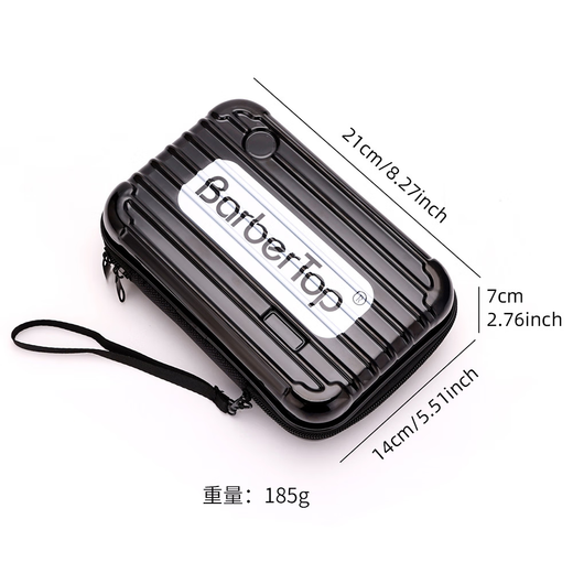 BARBERTOP美发工具收纳包便携手提剪刀盒多功能理发pc工具包独 大号