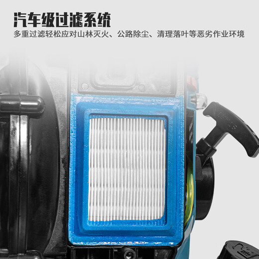 Kamani BBX9900 greenhouse snow blower industrial blower high power gasoline hair dryer back-loaded wind fire extinguisher EB851 (power 2800W)