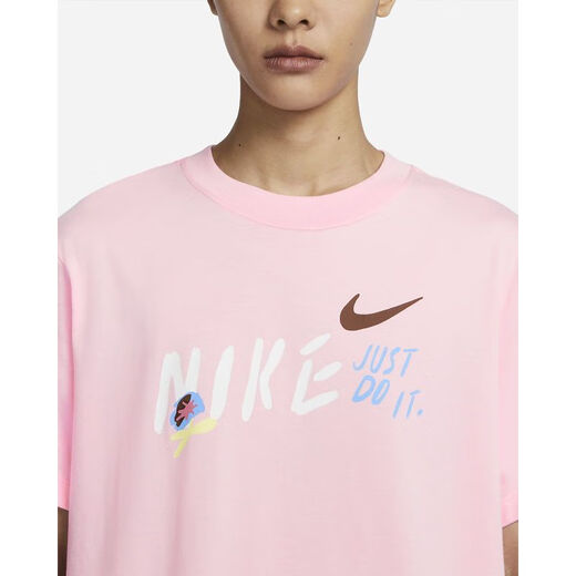 耐克（NIKE）【劲浪体育】女子潮流休闲T恤短袖FJ7714-690 FJ7714-690 M