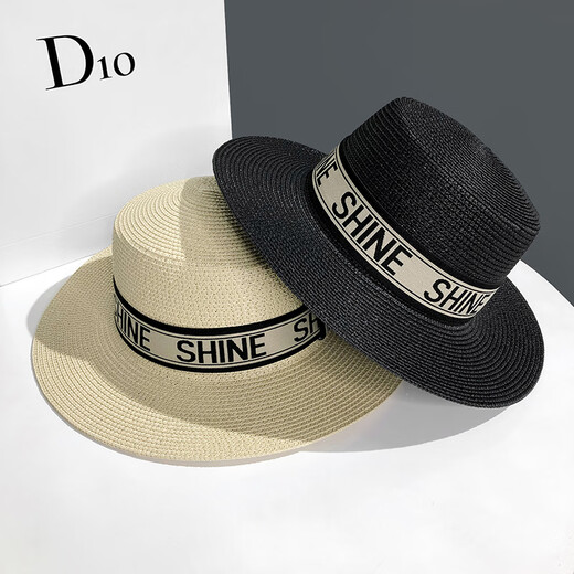 Rogosky Counter Trendy Marke Ins Internet Promi Strohhut Frauen Sommer Retro Britische Sozialistische Top Hut Sonnenschutzhut Urlaub