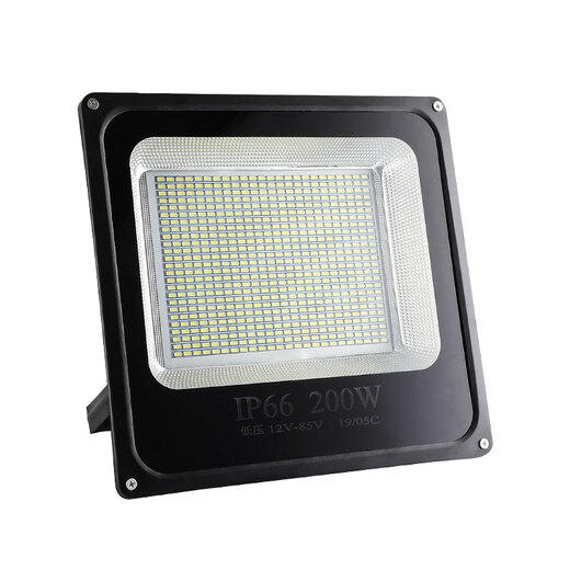 Suoyada LED low voltage floodlight 12V24V36V48V60V AC and DC outdoor marine battery night market street stall lighting low voltage floodlight (12v-85v) 200w