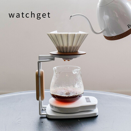 Watchget non-woven filter paper v60 hand-brewed coffee filter paper conical drip filter cup filter paper retains grease 1-2 people 100 sheets