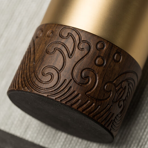 Xingong Home High-end Ebony Brass Tea Ceremony Six Gentlemen Set 6 Gentlemen Kung Fu Tea Accessories Tea Clips Tea Knife Full Tea Making Wave Model Six Gentlemen (Accessories Brass Ebony)