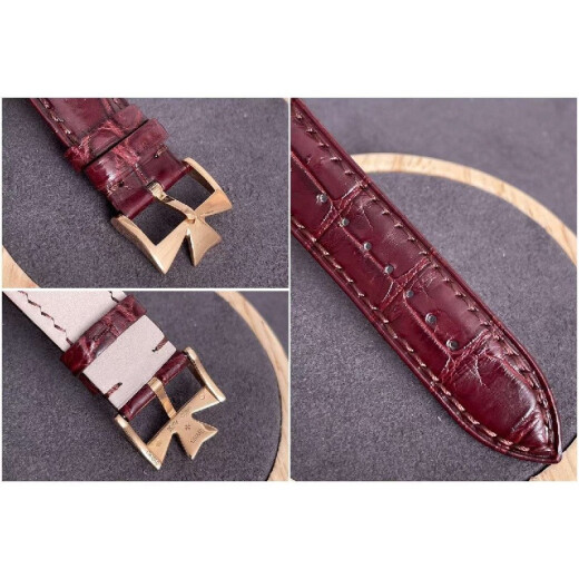 [SEGUNDA 99 NUEVO] Vacheron Constantin Men's Watch VC Serie Mecánica Automática Mecánica 18K Gold Belt Watch Luxury Watch 43075/000R-9737 Rose Gold