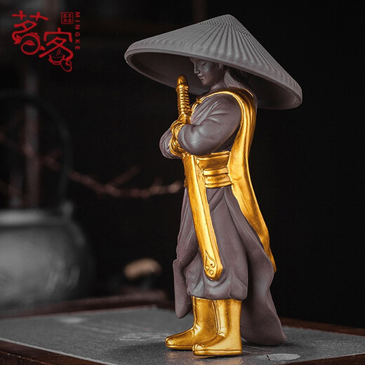 Mingke Xiake Zisha tea pet ornaments tea play tea leakage tea filter tea filter tea separator tea filter tea set creative single tea leakage