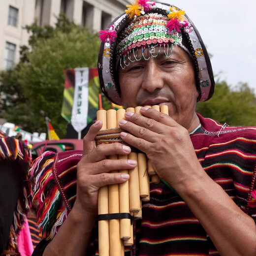 Ouyin Panflute Peruanische Indianer 23 Notizen 19 Notizen 13 Notizen Einreihe Doppelreihe Erwachsener Student Inca Folk Instrument Level Single Rohr 25 Röhrchen C -Melodie