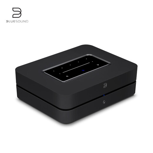 BLUESOUND无线流媒体功放机Powernode N330功放数播解码一体 家用发烧音响无损音箱 尊贵黑