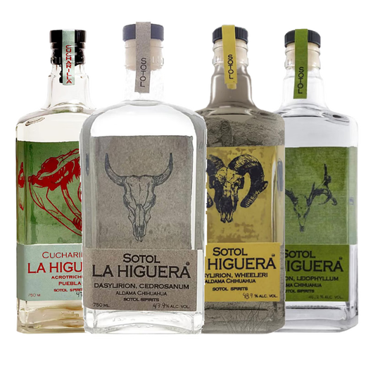 索拖（La higuera）龙舌兰酒墨西哥原瓶进口洋酒羊头鹿头虎头牛头索托sotol龙舌兰 鹿头索拖龙舌兰 750mL 1瓶