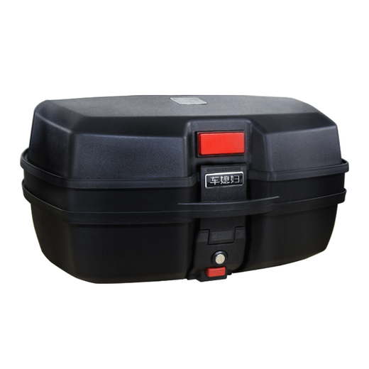 
Large capacity motorcycle box trunk extra large size universal rear box electric scooter trunk extra large back box 691 trunk black 47 liter impulse