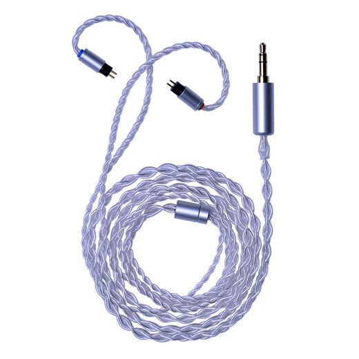 Yangse (Yongse) Sterling Silver 4.4 Câble de mise à niveau de casque équilibré adapté à Senhai IE80S MMCX SE846 Rain de lune d'eau KXXS0.78 Yinque IE100PRO IE200 / 300 Câble audio 2.5 Série MMCX équilibrée - Veuillez laisser un modèle de modèle de manche de message