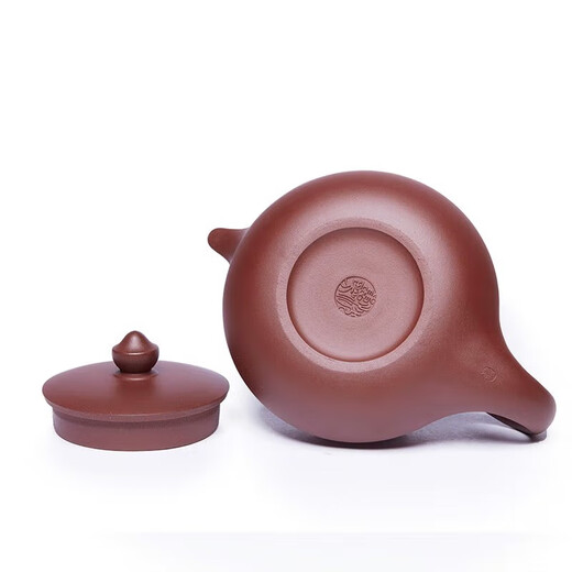 Zun Hu Yixing purple clay pot curved pot famous original mineral purple eggplant mud household teapot tea set curved pot 200cc National Day and Mid-Autumn Festival
