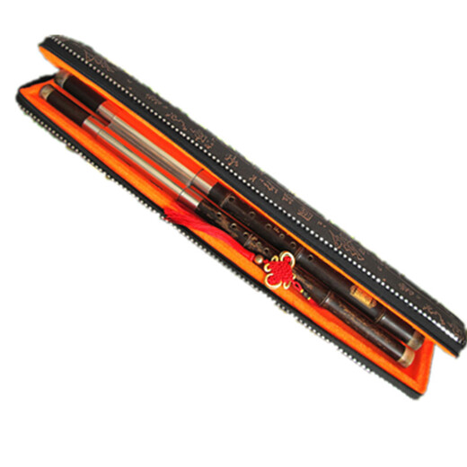 Ceyin Double-tube Bawu Zizhu Double-tube Bawu horizontal blowing instrument F+B flat C+G key playing beginner instrument C+G key