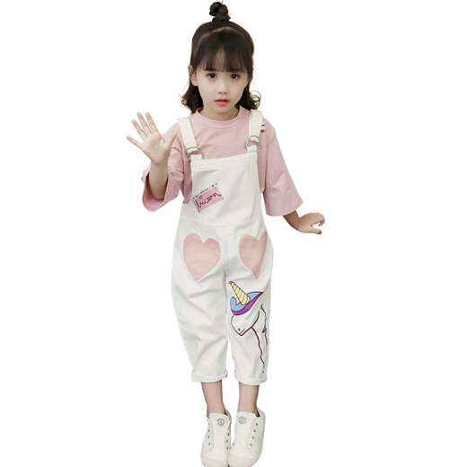Maikudo Girls Marluts Traje de 3 a 15 años de niña Traje de niños Nuevo estilo de tamaño mediano Pantalones sueltos Conjunto de dos piezas de dos piezas de 120 cm