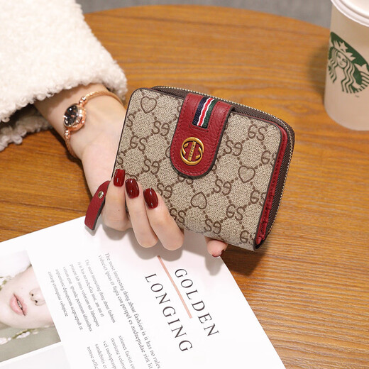 Mingxia Women's Wallet 2024 Nouveau portefeuille de mode Long Niche Design Sac à cartes multi-cartes simples SALLET PINET Long Rose