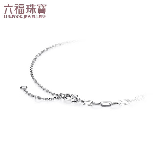 Lukfook Jewelry Platinum Bracelet Möbius Ring Platinum 950 Bracelet Price GJPTBB0012 Approximately 2.23 grams