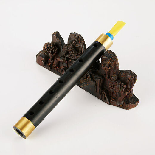 Neue Kunst (Xinyi) Musikinstrumente Professionelle Ebony Pipe Instrument Tränengasgang Anfänger Professionelle Erwachsene Spielen Windmusik verbessert Ebony D Tune + 8 Hauptgeschenke