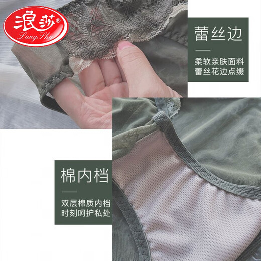 LangSha Lace Underwear Women's Small Breast Push-Up Adjustable Breast-Reducing Bra Without Wires Anti-sagging Bra One-piece Set Black Set 38/85 B