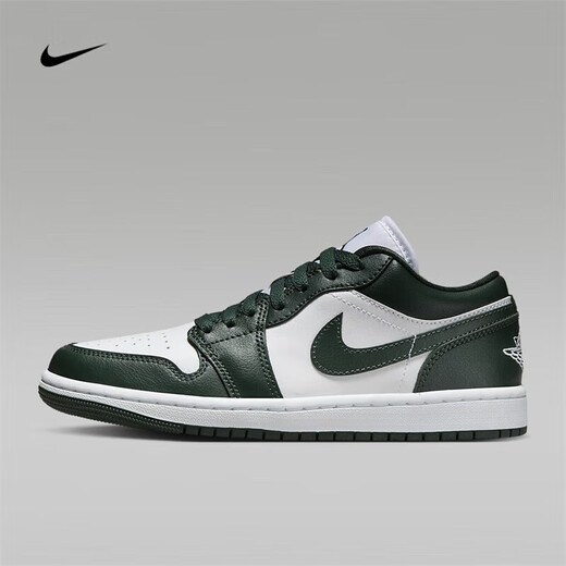 
Nike (NIKE) aj1 Low Nike men's and women's shoes autumn new air jordan low-top shoes trendy sports basketball shoes olive green white DC0774-113 37.5