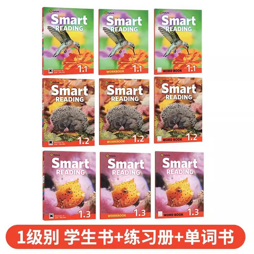 Original importierte neue Version Smart Reading123456 Level Student Lehrbuch E-FUTURE ENGLISCHE ENGLISCHE ELGLILGENMENT WINTER- UND SOMMER VIERT