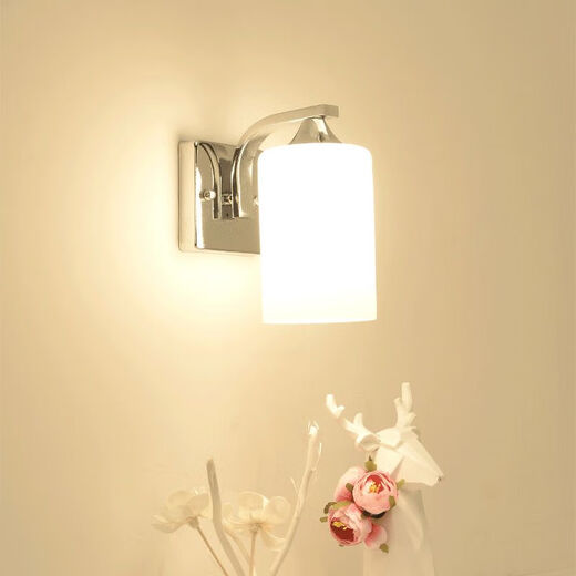 Yaotian Bedside Lamp Bedroom Home Wall Lamp Wall Mounted Stair Master Bedroom Aisle Modern Simple Creative LED Lamp 616 Gold Warm Light