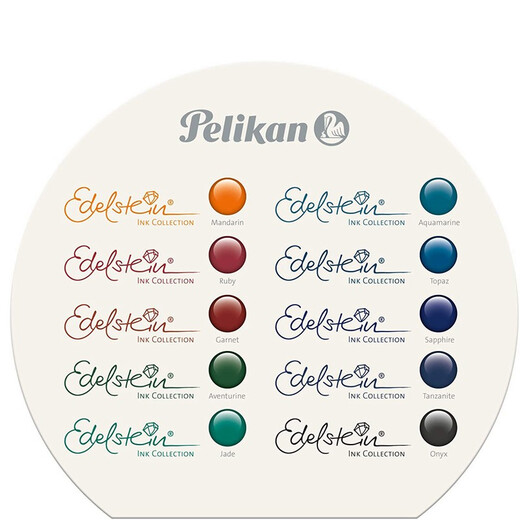 Pelikan ink bag imported from Germany non-carbon Yicai ink bag 6 pack tanzanite blue