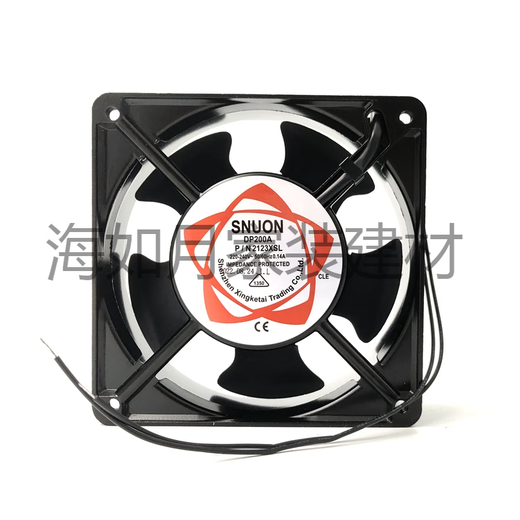 墨一12038散热风扇220V工业小风扇KTV机柜风扇静音建准12厘米机箱风扇 12cm含油风扇-380V