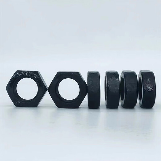 Tuerca delgada de grado XMSJ109 GB6172 Tuerca plana hexagonal hexagonal fina M8M10M12M14M16M20M24M30M64 Una por una es la ortodoncia rugosa estándar GB6172