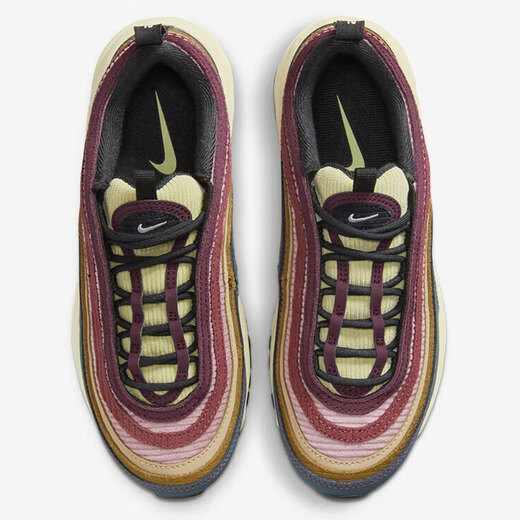 Nike (Nike) Frauenschuhe 2025 Neuer Sommer Air Max 97 Luftkissen Sport und lässige Laufschuhe DH1592 FB8454-300 36.5